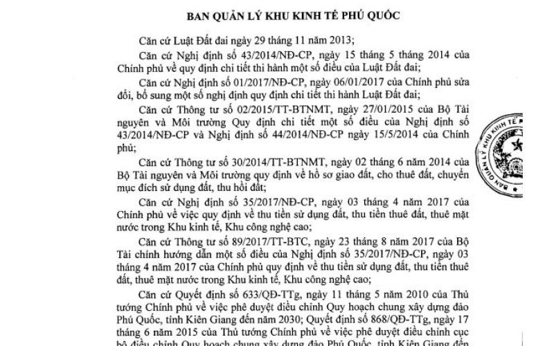 quyet dinh giao dat meyhomes capital phu quoc